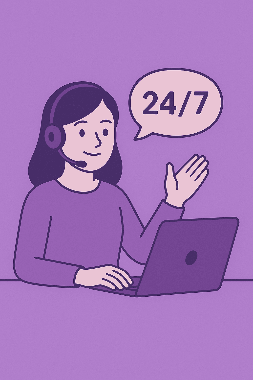 پشتیبانی 24/7